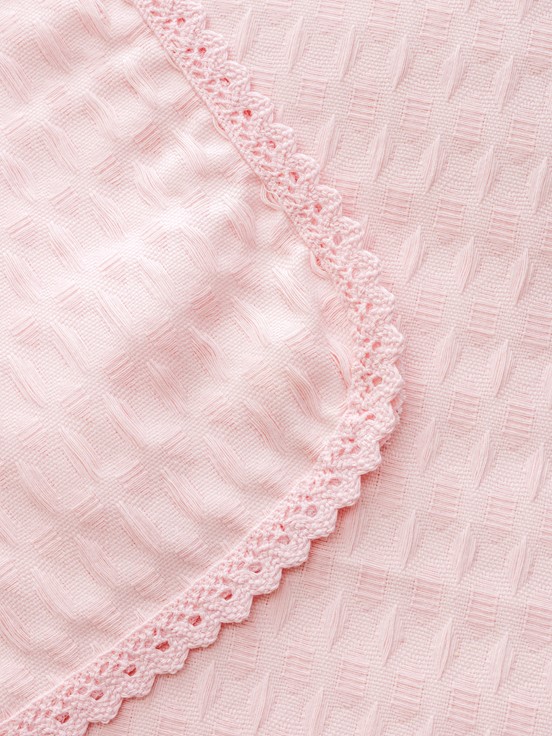 Çift Kişilik Pike AÇIK PEMBE
