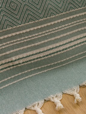 Çift Kişilik Yatak Örtüsü MAT YEŞİL