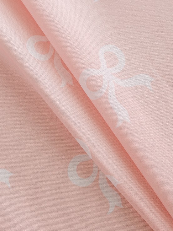 Çift Kişilik Çarşaf PEMBE BASKILI