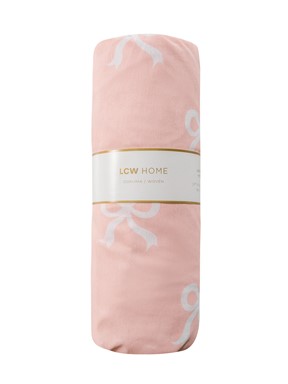 Çift Kişilik Çarşaf PEMBE BASKILI