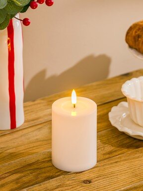 Dekoratif Aydınlatma BEYAZ BASKILI