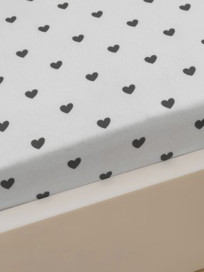 Tek Kişilik Çarşaf SİYAH BASKILI