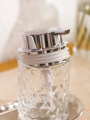 Banyo Seti GÜMÜŞ BASKILI