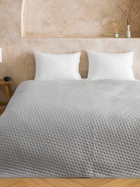 Çift Kişilik Yatak Örtüsü VİZON