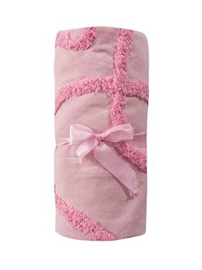 Tek Kişilik Yatak Örtüsü SOMON PEMBE