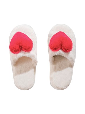 Ev Terliği KIRMIZI BASKILI