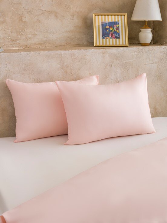 Çift Kişilik Nevresim Seti AÇIK GÜL PEMBE