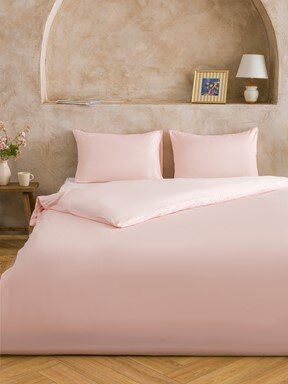 Çift Kişilik Nevresim Seti AÇIK GÜL PEMBE