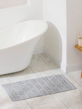Banyo Paspası SİYAH BASKILI