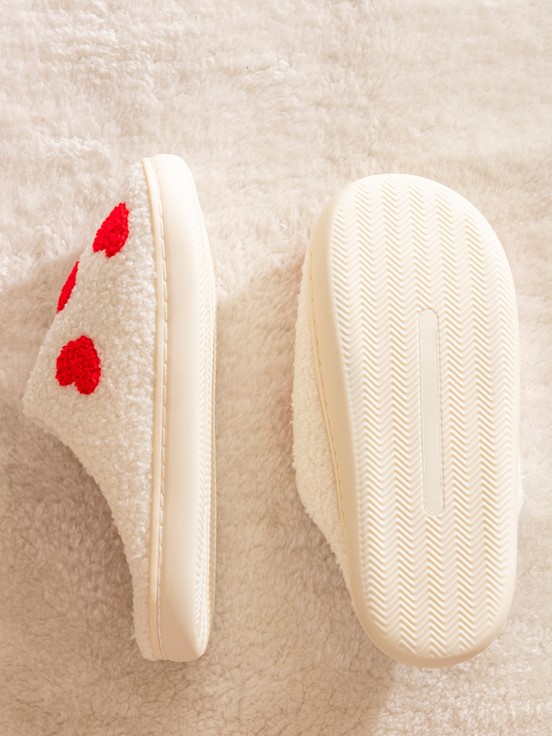 Ev Terliği KIRMIZI BASKILI