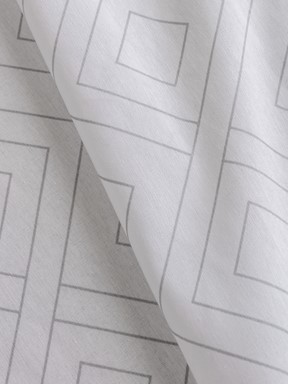 Tek Kişilik Çarşaf GRİ BASKILI