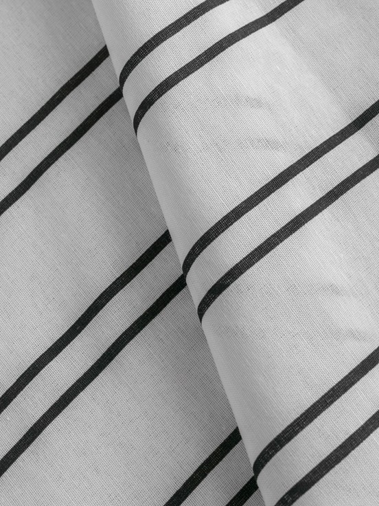 Tek Kişilik Çarşaf SİYAH BASKILI