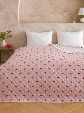 Çift Kişilik Yatak Örtüsü KARIŞIK BASKILI