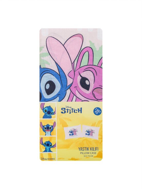 Yastık Kılıfı PEMBE BASKILI