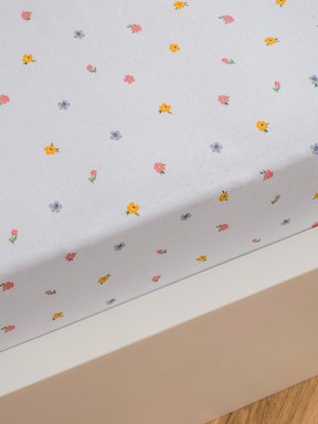 Tek Kişilik Çarşaf SARI BASKILI