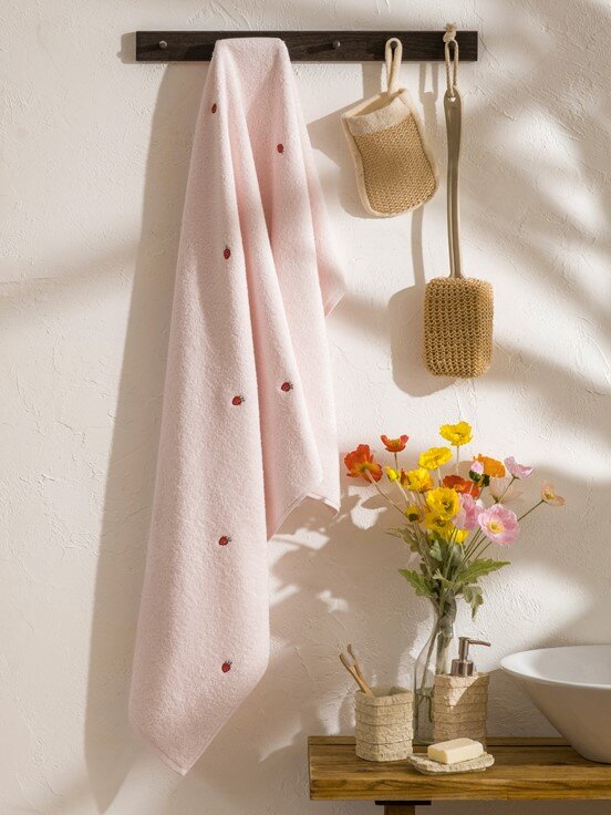 Banyo Havlusu PEMBE