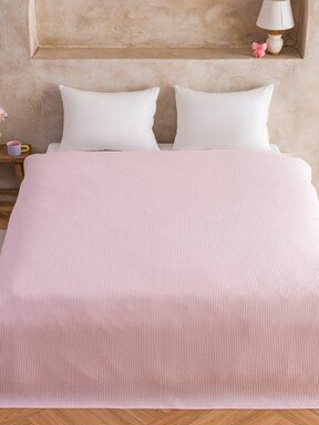Çift Kişilik Pike AÇIK PEMBE