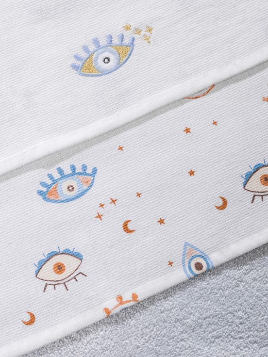 Kurulama Bezi MAVİ BASKILI