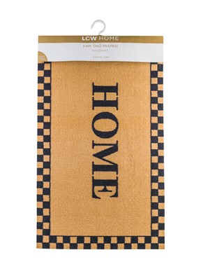 Kapı Önü Paspası SİYAH BASKILI