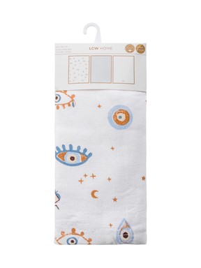 Kurulama Bezi MAVİ BASKILI