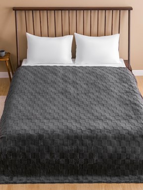 Çift Kişilik Battaniye ANTRASİT