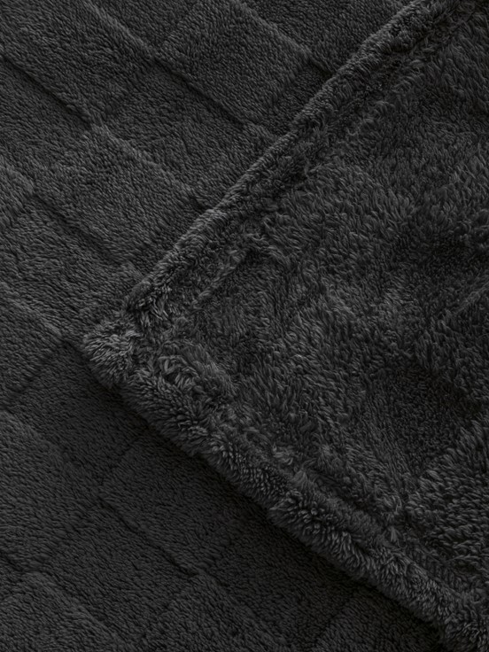 Çift Kişilik Battaniye ANTRASİT