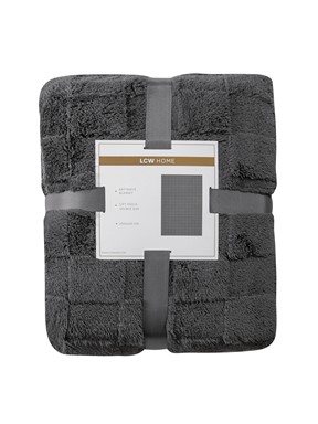 Çift Kişilik Battaniye ANTRASİT