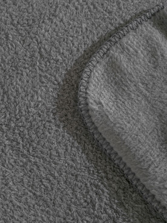 Tek Kişilik Battaniye KOYU GRİ