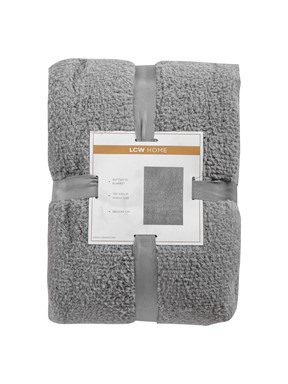 Tek Kişilik Battaniye KOYU GRİ