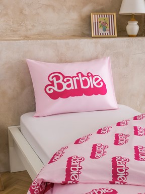 Tek Kişilik Nevresim Seti PEMBE BASKILI