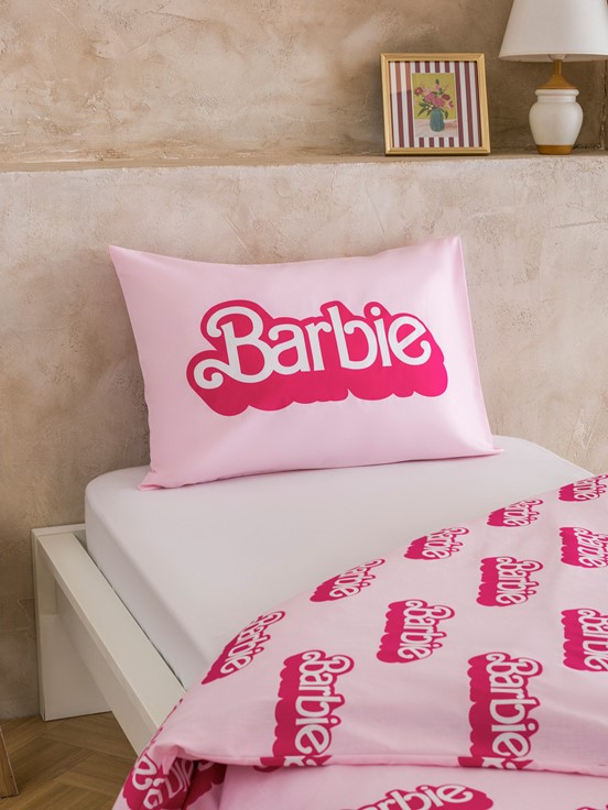 Tek Kişilik Nevresim Seti PEMBE BASKILI