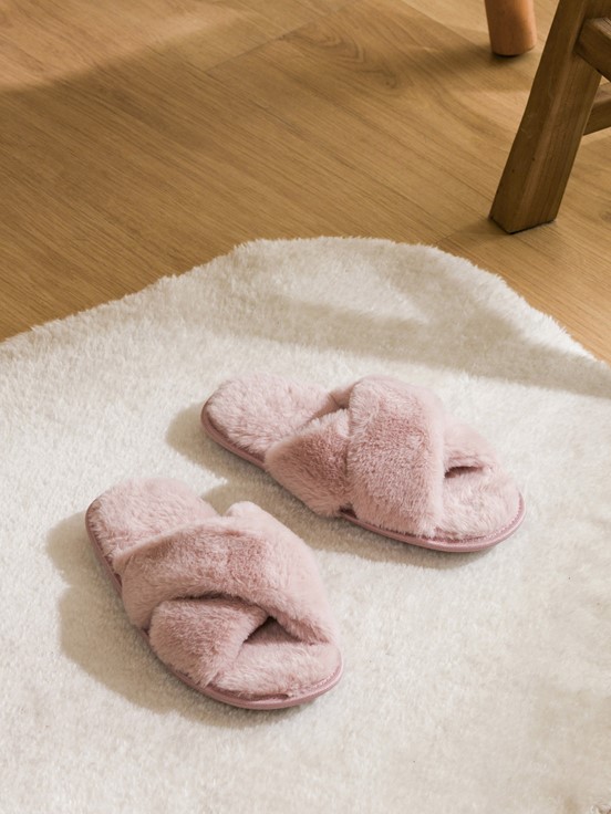 Ev Terliği PUDRA PEMBE