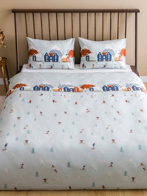 Çift Kişilik Nevresim Seti KARIŞIK BASKILI