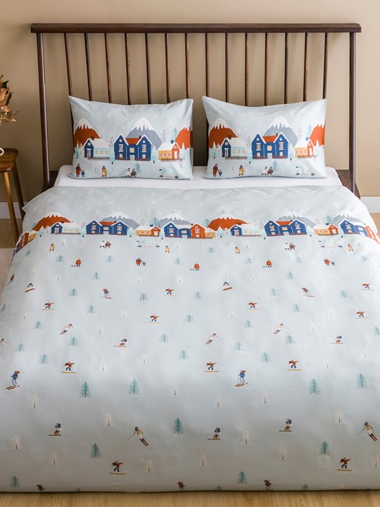 Çift Kişilik Nevresim Seti KARIŞIK BASKILI