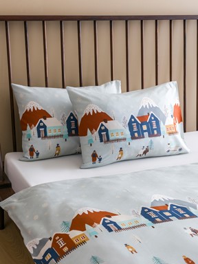 Çift Kişilik Nevresim Seti KARIŞIK BASKILI