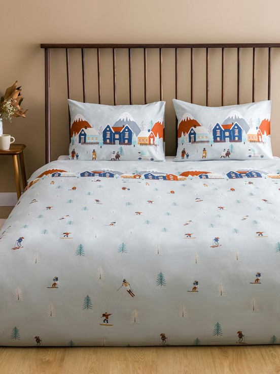 Çift Kişilik Nevresim Seti KARIŞIK BASKILI