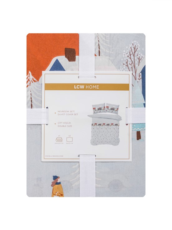 Çift Kişilik Nevresim Seti KARIŞIK BASKILI
