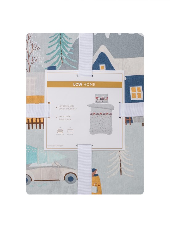 Tek Kişilik Nevresim Seti KARIŞIK BASKILI