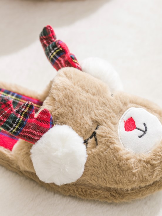 Ev Terliği AÇIK KAHVERENGİ