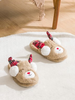 Ev Terliği AÇIK KAHVERENGİ