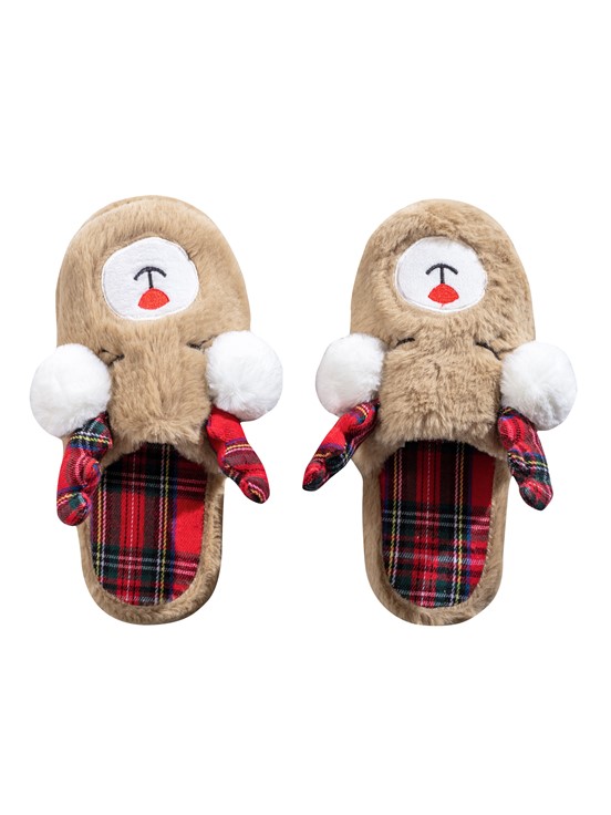 Ev Terliği AÇIK KAHVERENGİ