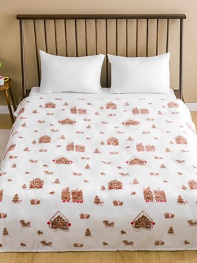 Çift Kişilik Battaniye KARIŞIK BASKILI