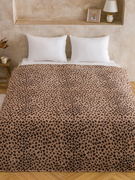 Çift Kişilik Battaniye KARIŞIK BASKILI