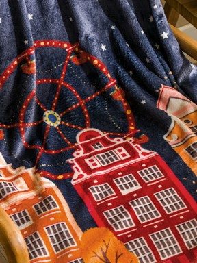 TV Battaniyesi KARIŞIK BASKILI