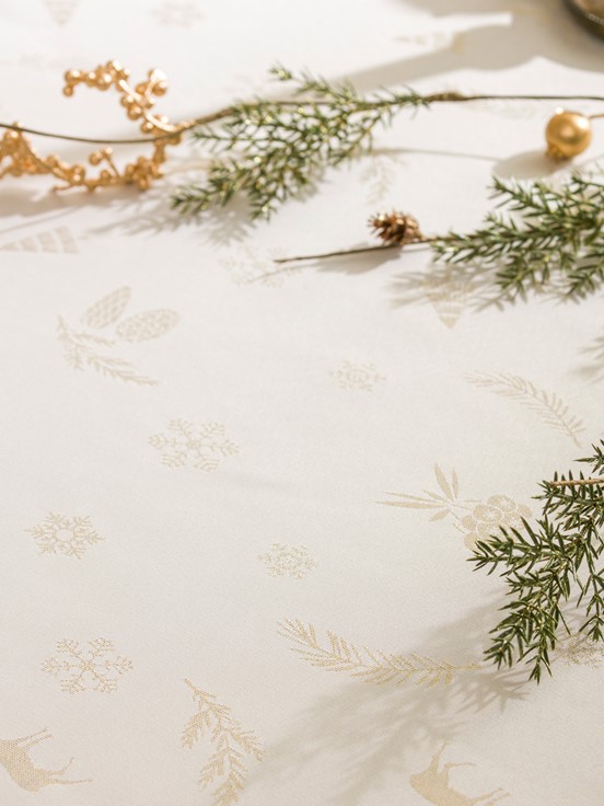 Masa Örtüsü ALTIN BASKILI