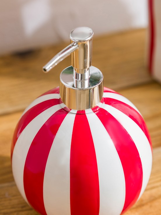 Sıvı Sabunluk KIRMIZI BASKILI