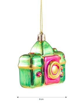 Yılbaşı Süsü PEMBE BASKILI