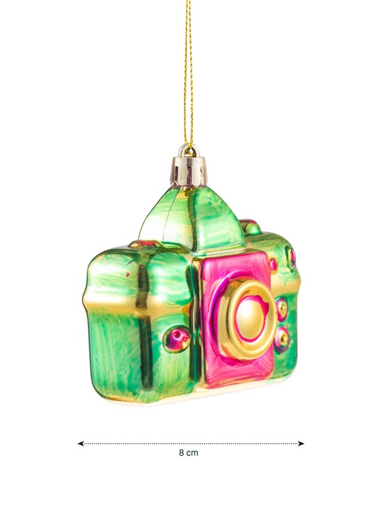 Yılbaşı Süsü PEMBE BASKILI