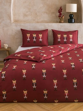 Çift Kişilik Nevresim Seti KARIŞIK BASKILI