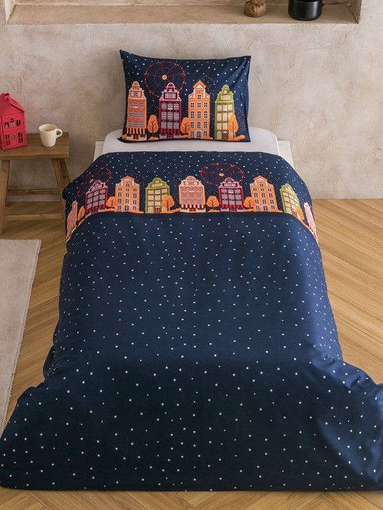 Tek Kişilik Nevresim Seti KARIŞIK BASKILI